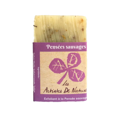 Savon aux fleurs de pensée